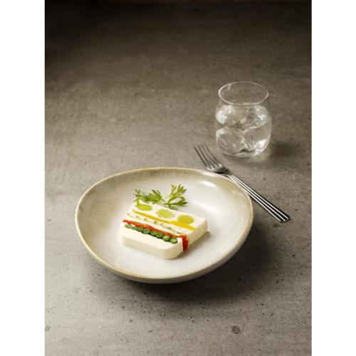 Olympia Birch Taupe Wide Bowl - 205mm 8" (Box 6)