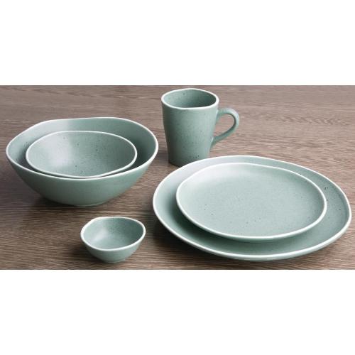 Olympia Chia Green Plate - 270mm 10 1/2" (Box 6)