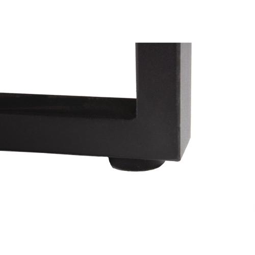 Bolero Steel & Acacia Industrial Table - 1800x900mm)