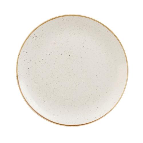Churchill Stonecast Barley White Deep Coupe Plate 288mm 11 1/4" (Box 12)(Direct)