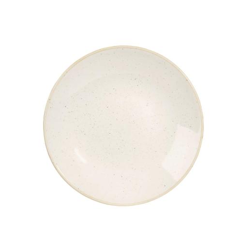 Churchill Stonecast Barley White Deep Coupe Plate 9 2/5" (Box 12) (Direct)