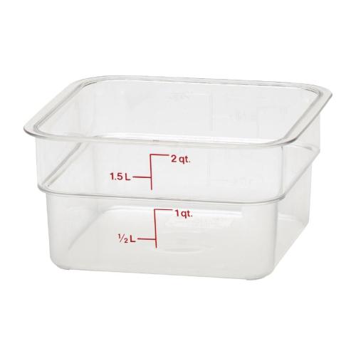 Cambro Square Storage Container - 1.9 Ltr (Pack 6) (B2B)