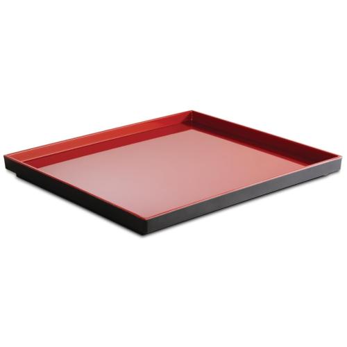 APS Tray GN 2/3 Red Asia Plus - 35.4x32.5x3cm (B2B)