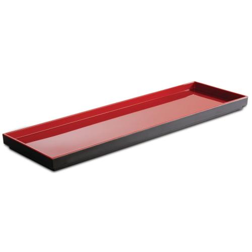 APS Tray GN 2/4 Red Asia Plus - 53x16.2x3cm (B2B)