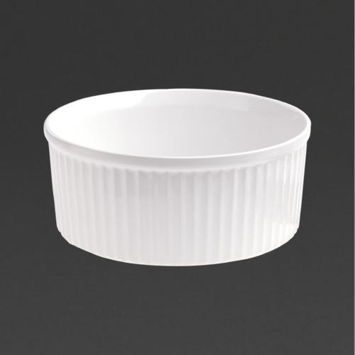 Revol French Classics Souffle Dish White 1650ml (Box 2) (B2B)