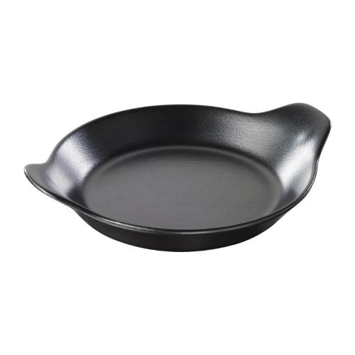 Revol French Classics Round Eared Egg Dish Cast Iron Style 200ml 15cm(Box6)(B2B)