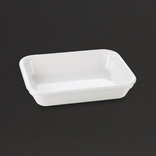 Revol French Classics Rectangular Dish White 350ml (Box 4) (B2B)