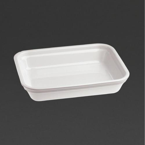 Revol French Classics Rectangular Dish White 1000ml (Box 4) (B2B)