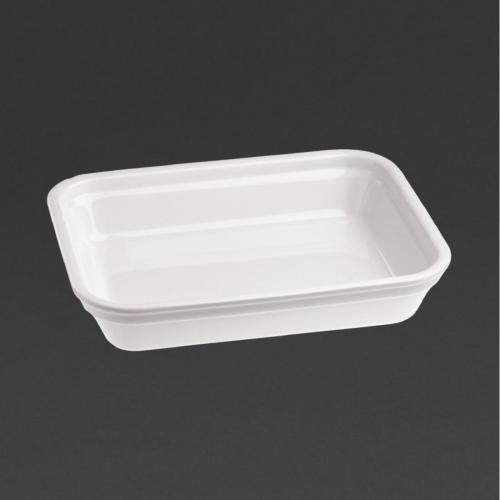 Revol French Classics Rectangular Dish White 2500ml (Box 2) (B2B)