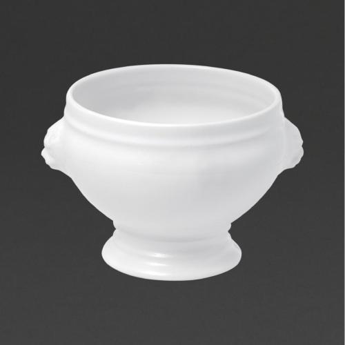 Revol French Classics Lion-Headed Soup Bowl White 250ml (Box 6) (B2B)