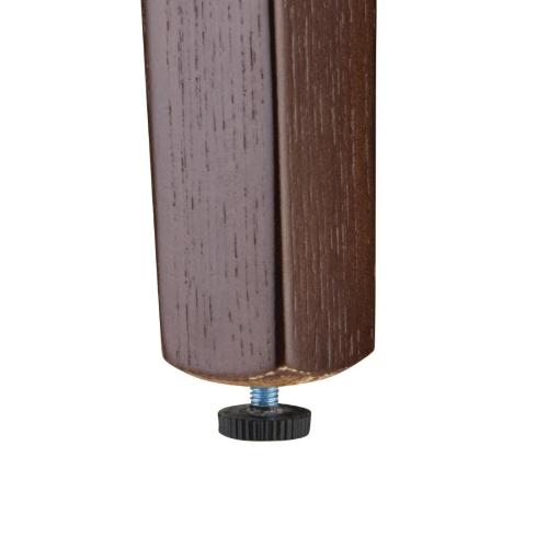 Bolero Chiswick Dining Chair Royal Blue with Antique Oak (Pack 2)