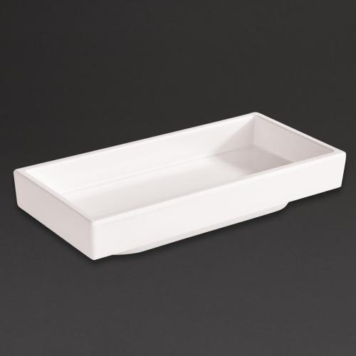 APS Bento Box White Asia Plus - 25x15.5x3cm (B2B)