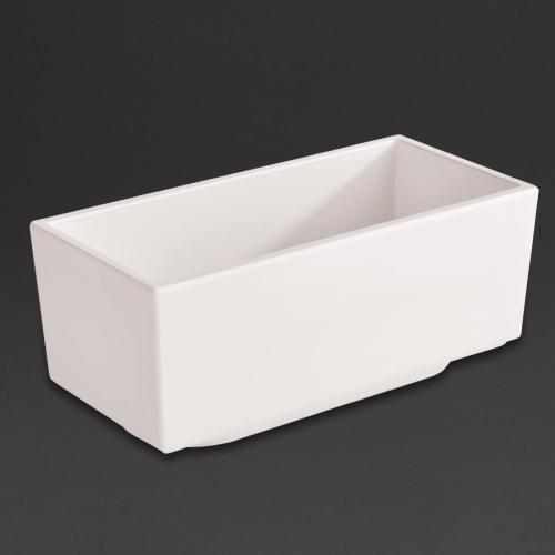 APS Bento Box White Asia Plus - 25x15.5x6.5cm (B2B)