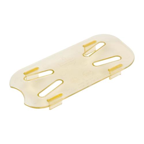 Cambro High Heat Polycarbonate Drain Plate - GN 1/9