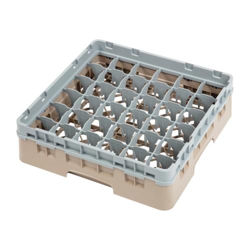 Cambro Camrack Beige 36 Compartments Max Glass - Height 92mm (B2B)