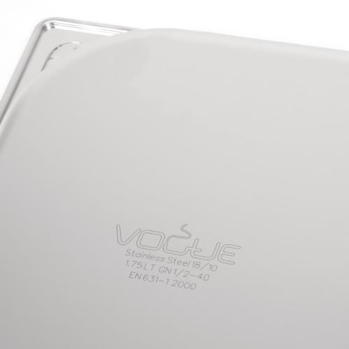 Vogue Heavy Duty St/St - GN 1/2 40mm