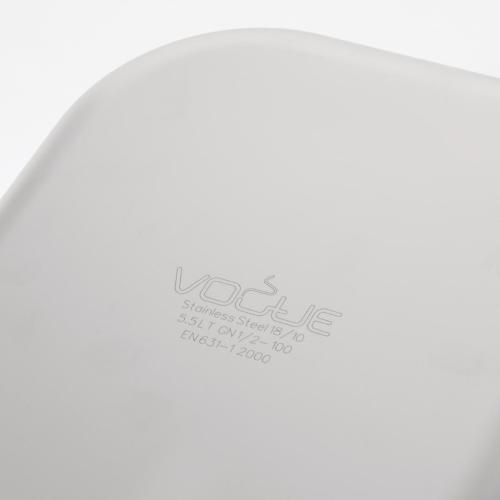 Vogue Heavy Duty St/St - GN 1/2 100mm