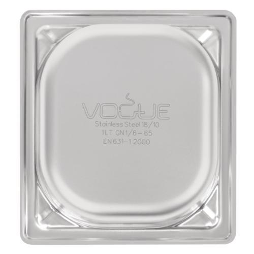 Vogue Heavy Duty St/St - GN 1/6 65mm