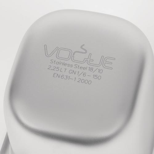 Vogue Heavy Duty St/St - GN 1/6 150mm