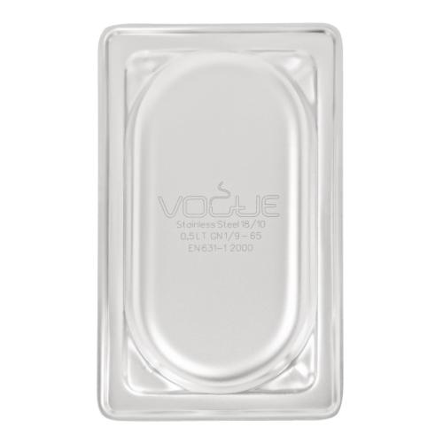 Vogue Heavy Duty St/St - GN 1/9 65mm