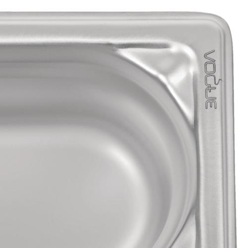 Vogue Heavy Duty St/St - GN 1/9 100mm