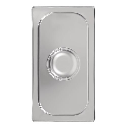 Vogue Heavy Duty Lid St/St - GN 1/3