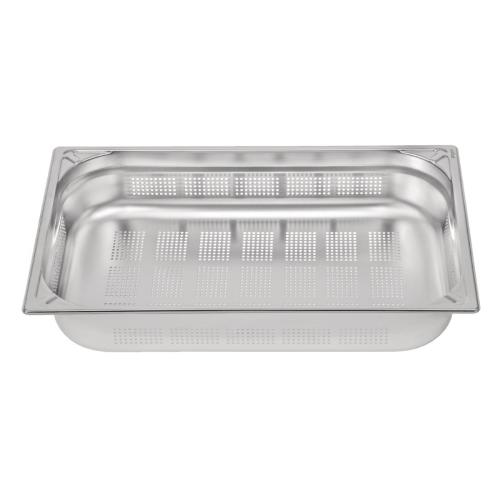 Vogue Heavy Duty Perforated St/St - GN 1/1 100mm