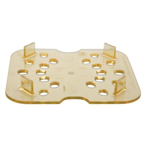 Cambro High Heat Polycarbonate GN Drain Plate - 1/6