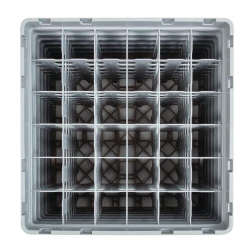 Cambro Camrack Beige 36 Compartments Max Glass - Height 298mm