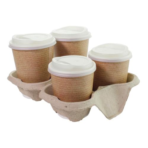 Splitable Cup Carry Tray - 2/4 (Case 230)