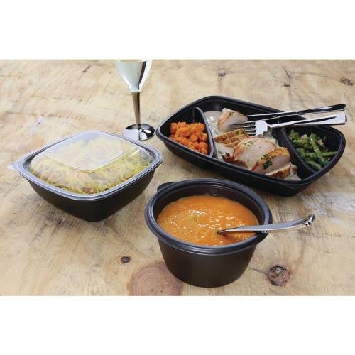 Fastpac Small Round Container Bottom - 375ml (Pack 500)