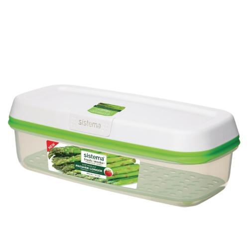 Sistema Freshworks Rectangular Container - 1.9Ltr