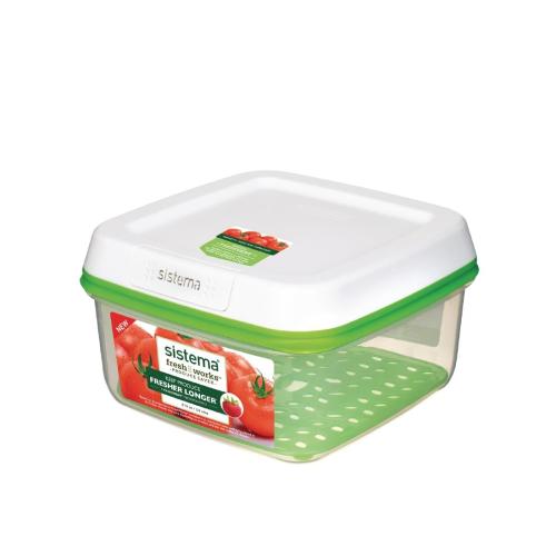 Sistema Freshworks Large Square Container - 2.6Ltr
