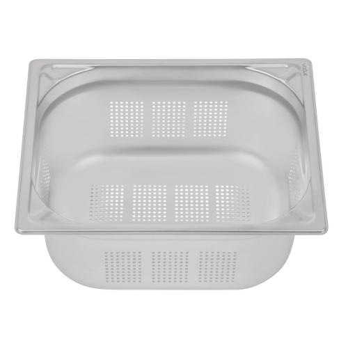 Vogue Heavy Duty St/St Perforated GN - 1/2 150mm
