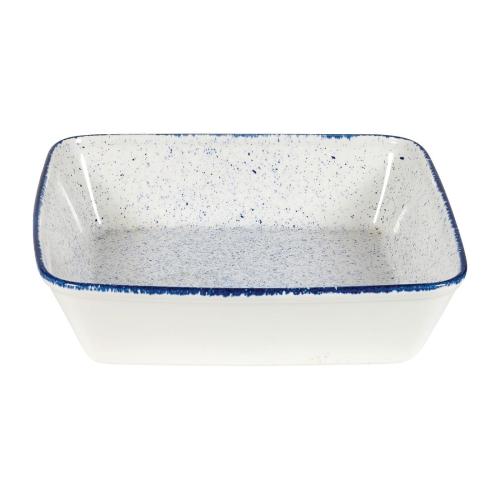 Churchill Stonecast Hints Indigo Square Baking Dish 10" (Box 6) (Direct)