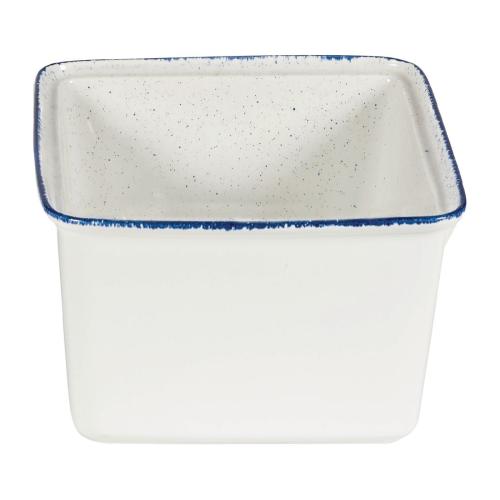 Churchill Stonecast Hints Indigo Rectangle Casserole Dish 7" (Box 4) (Direct)