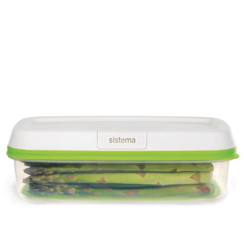 Sistema Freshworks Rectangular Container - 1.9Ltr