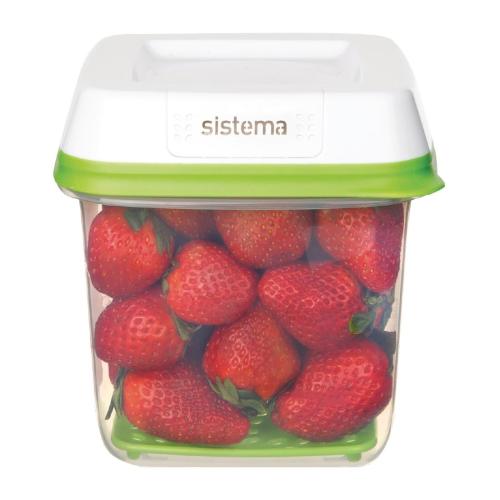 Sistema Freshworks Medium Square Container - 1.5Ltr