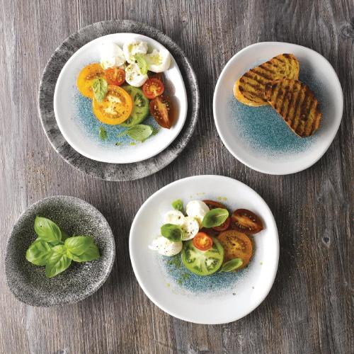 Churchill Raku Jade Green Round Trace Plate - 7 1/4" (Box 12) (Direct)