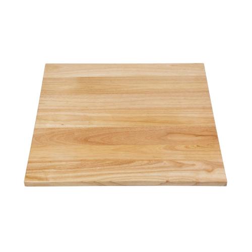 Bolero Pre-Drilled Square Table Top Natural Effect - 700x700mm