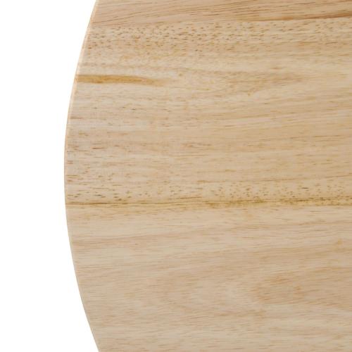 Bolero Pre-Drilled Round Table Top Natural Effect - 600mm