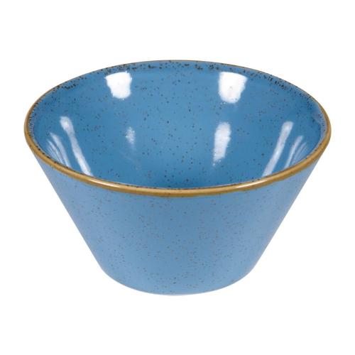 Churchill Stonecast Cornflower Blue Zest Bowl - 12oz (Box 12) (Direct)
