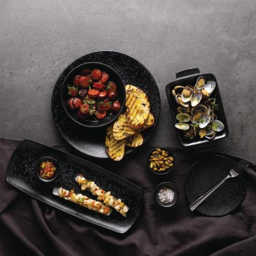 Menu Shades Caldera Ash Coupe Plate - 10 1/2" (Box 6) (Direct)