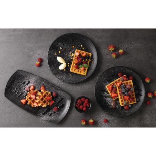 Menu Shades Caldera Ash Coupe Plate - 10 1/2" (Box 6) (Direct)