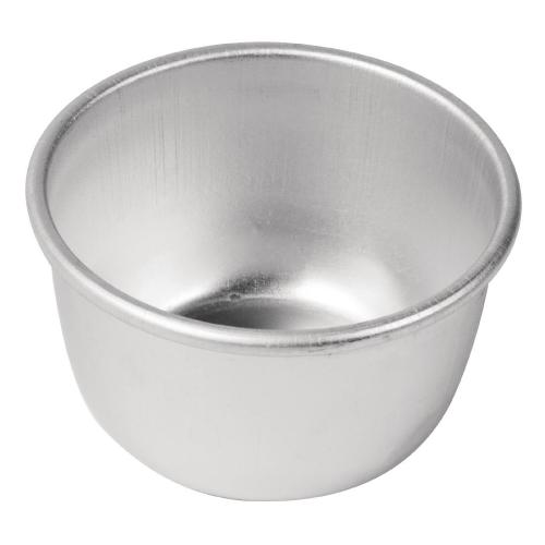 Vogue Mini Pudding Basin Aluminium - 70x40mm 100ml