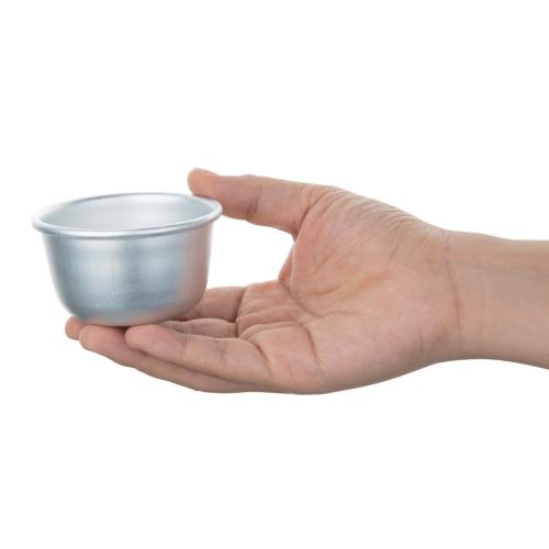 Vogue Mini Pudding Basin Aluminium - 70x40mm 100ml