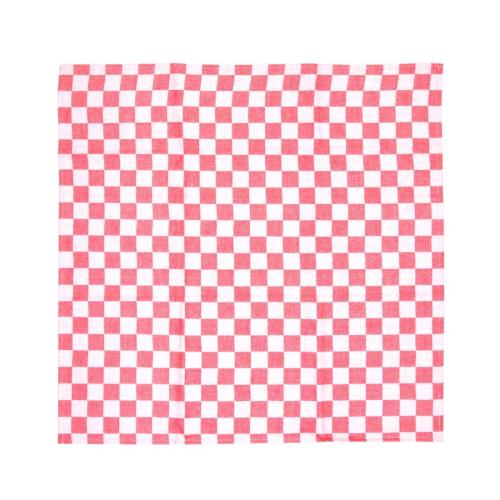 Vogue Chef Tea Towel Red - 660x660mm 26x26"