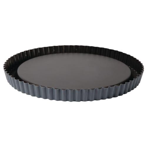 MatferBourgeat Indented Fluted Flan Tin Non-stick - 250mm 10"