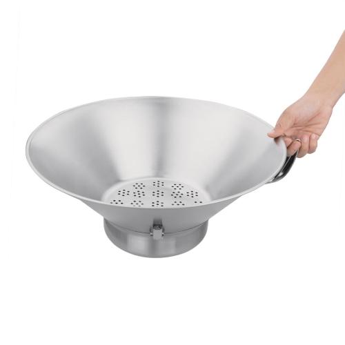 Vogue Potato Chip Drainer St/St - 176x413mm 7x 16 1/4"