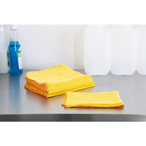 Jantex Yellow Dusters - 20x16" (Pack 10)